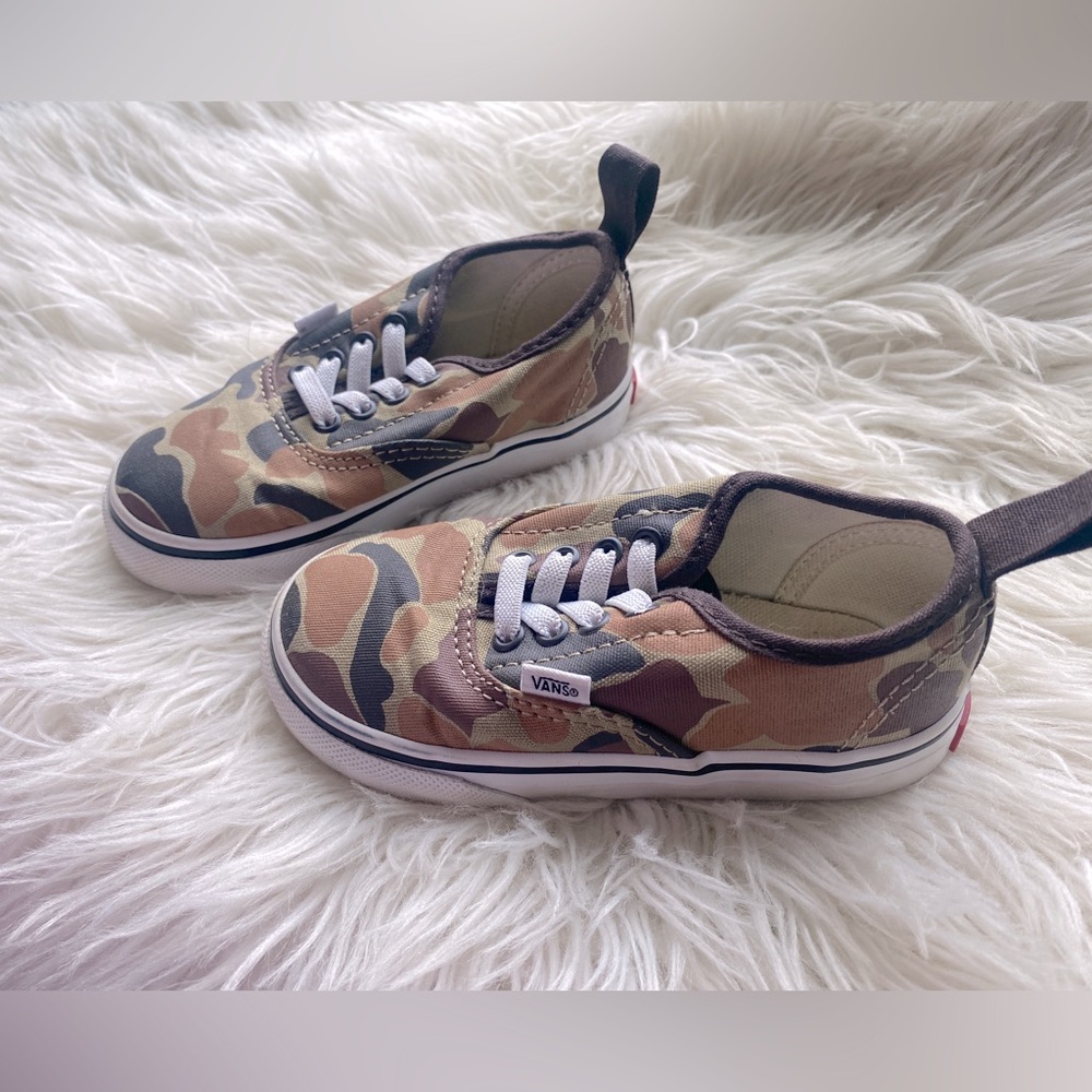Vans Camo print stretch-on Toddler 7.5